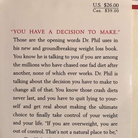 ☄️2/$15☄️Dr. Phil The Ultimate Weight Solution - Picture 4 of 5